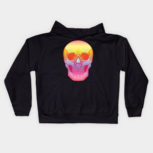 Rainbow Skull Kids Hoodie